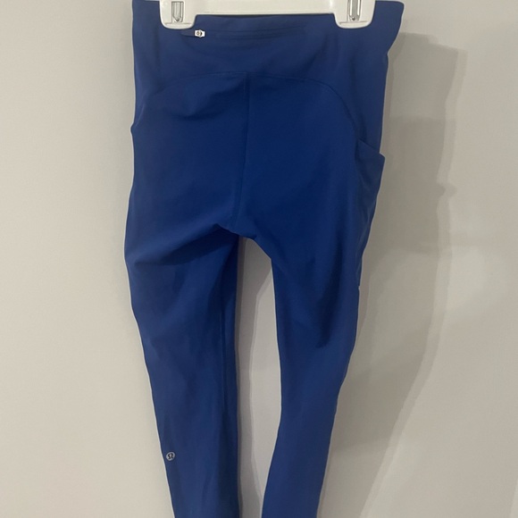 Blue lululemon tights - Picture 3 of 3